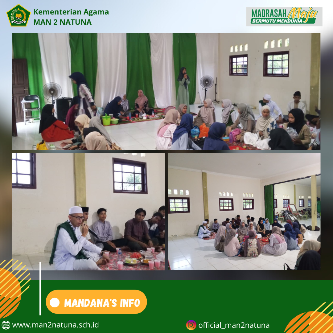 Hangatnya Kebersamaan Ramadan Guru dan Siswa MAN 2 Natuna Buka Puasa Bersama